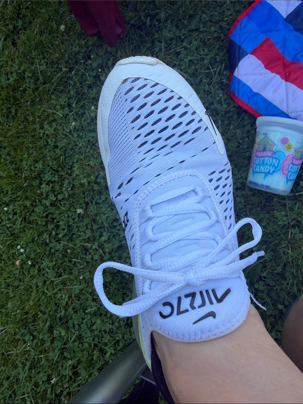 Nike Women’s White Athletic Mesh Running Shoes